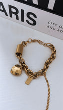Load image into Gallery viewer, Gold Charm Bracelet
