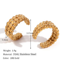 Load image into Gallery viewer, Gold Ear Cuffs