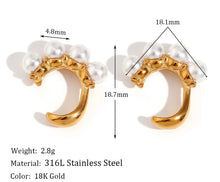 Load image into Gallery viewer, Gold Ear Cuffs