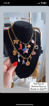 Load image into Gallery viewer, America Custom USA Charm Necklace