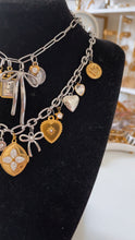 Load image into Gallery viewer, Two Toned Charm Necklace