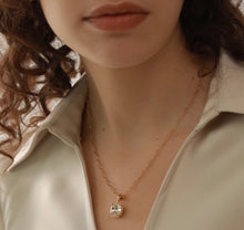 Load image into Gallery viewer, Square Gem Necklace

