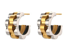 Load image into Gallery viewer, Chain Link Hoops
