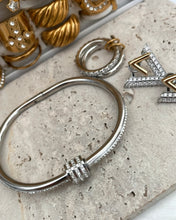 Load image into Gallery viewer, Twisted Diamond Bangle
