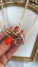 Load image into Gallery viewer, Deluxe New Smooth Horseshoe Necklace
