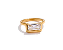 Load image into Gallery viewer, Rectangle Diamond Ring
