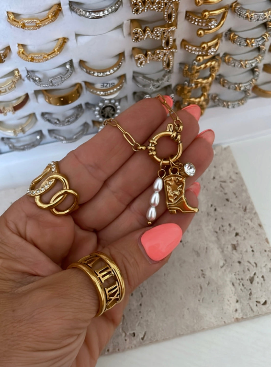 Boot Charm Necklaces