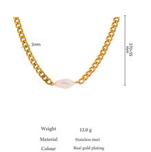 Load image into Gallery viewer, New Pearl Cuban Chain

