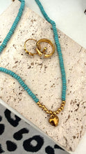 Load image into Gallery viewer, Turquoise Heart Necklace
