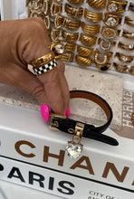 Load image into Gallery viewer, Leather Heart Buckle Bracelet
