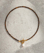 Load image into Gallery viewer, Stone Toggle Necklace
