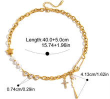 Load image into Gallery viewer, Charm Detailed Necklace
