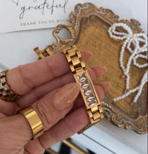 Load image into Gallery viewer, Watch Like Box Chain Bracelet
