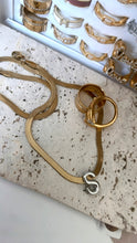 Load image into Gallery viewer, Initial Two Toned Necklace
