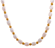 Load image into Gallery viewer, Pearl and Gold Necklace

