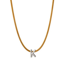 Load image into Gallery viewer, Initial Two Toned Necklace
