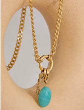 Load image into Gallery viewer, New Turquoise Charm Necklace
