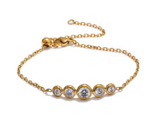 Load image into Gallery viewer, Diamond Cluster Bracelet

