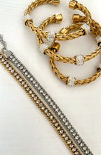 Load image into Gallery viewer, Textured Accent Bangle
