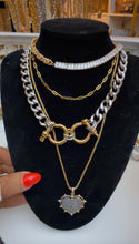 Load image into Gallery viewer, Heart Pendant Diamond Necklace
