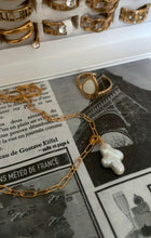 Load image into Gallery viewer, Pearl Cross Necklace
