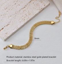 Load image into Gallery viewer, Flat Braided Bracelet
