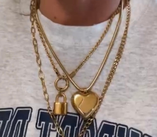 Oversized Heart Necklace
