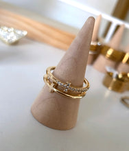 Load image into Gallery viewer, Double Cross Ring
