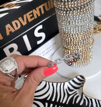 Load image into Gallery viewer, Diamond Link Bangle
