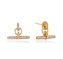 Load image into Gallery viewer, Diamond Bar Earrings
