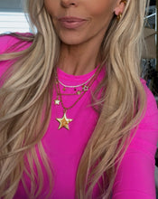 Load image into Gallery viewer, Star Trio Necklace Stack
