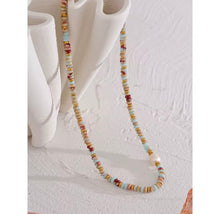 Load image into Gallery viewer, Turquoise Bead Necklace
