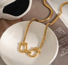 Load image into Gallery viewer, Gold Link Necklace
