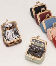 Load image into Gallery viewer, Leather Jewelry Pouch
