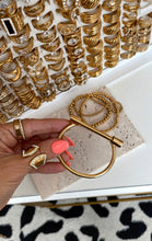 Load image into Gallery viewer, Open Diamond Trim Ring
