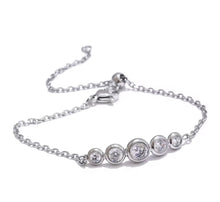 Load image into Gallery viewer, Diamond Cluster Bracelet
