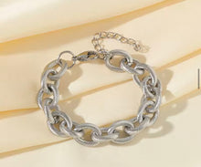 Load image into Gallery viewer, Chunky Textured Necklace Bracelet
