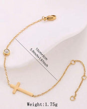 Load image into Gallery viewer, Cross Bracelet
