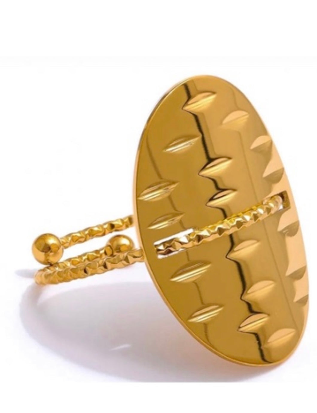 Boujee Gold Rings