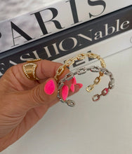 Load image into Gallery viewer, Diamond Link Bangle
