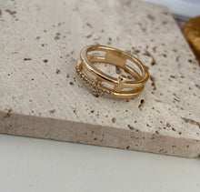 Load image into Gallery viewer, Double Cross Ring

