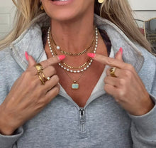 Load image into Gallery viewer, New Pearl Cuban Chain
