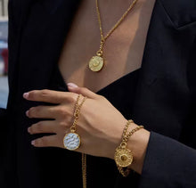 Load image into Gallery viewer, Double Sided Pendant Necklace
