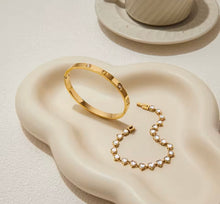 Load image into Gallery viewer, New Gold Diamond Tennis Bracelets
