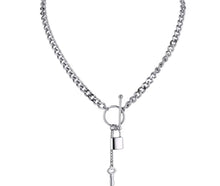 Load image into Gallery viewer, Heart Key Necklace
