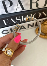 Load image into Gallery viewer, Gold Diamond Accent Ring
