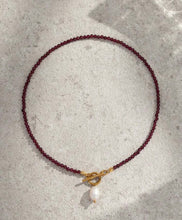 Load image into Gallery viewer, Stone Toggle Necklace

