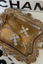 Load image into Gallery viewer, The Perfect Diamond Cross Necklace
