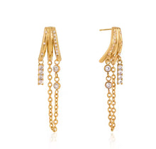 Load image into Gallery viewer, Chain Charm Earrings
