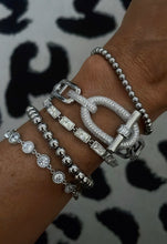Load image into Gallery viewer, Diamond Lock Bracelet
